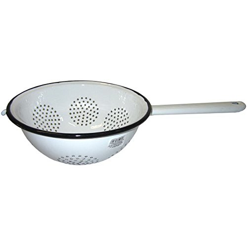 Best Nudel-Sieb mit Griff, Weiß, 22 cm